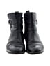 Born 100% Leather Black Ankle Boots Size 8 - photo 2