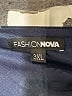 Fashion Nova 100% Polyester Tropical Blue Romper Size 3X - photo 4