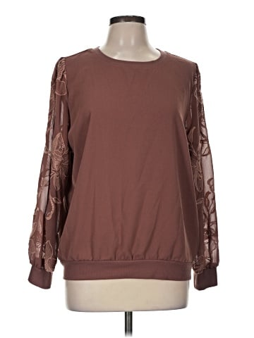 Maurices Long Sleeve Blouse (view 1)