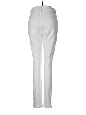 Madewell Curvy High-Rise Skinny Jeans in Pure White (view 2)