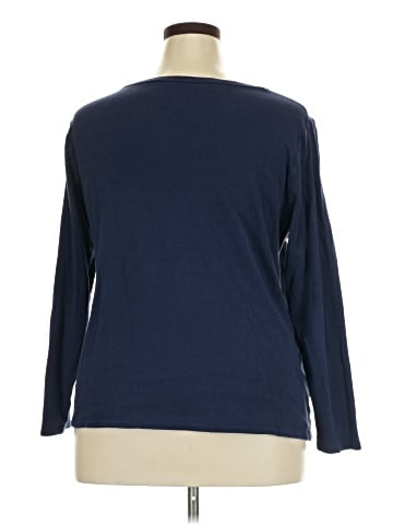 Lane Bryant 3/4 Sleeve T-Shirt (view 2)