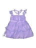 Shein 100% Polyester Stars Purple Dress Size 100 cm / US 3-4 - photo 2