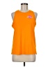 Nike 100% Polyester Orange Sleeveless T-Shirt Size M - photo 1