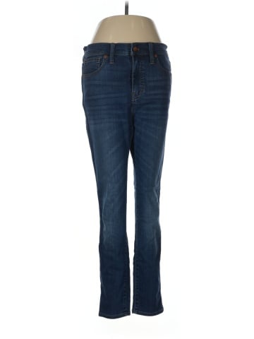 Madewell Petite 10" High-Rise Skinny Jeans in Danny Wash: TENCEL&trade; Denim Edition (view 1)