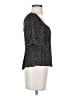 Urban Romantics 100% Rayon Black Short Sleeve Top Size S - photo 4