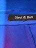 Strut & Bolt 100% Polyester Blue Long Sleeve Blouse Size M - photo 3