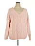 Lucky Brand Pink Pullover Sweater Size XXL - photo 1