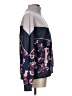 Nike 100% Polyester Floral Blue Pullover Sweater Size L - photo 4