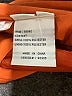 Roaman's 100% Polyester Orange Trenchcoat Size 16W - photo 8