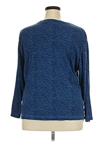 Lizwear by Liz Claiborne 3/4 Sleeve T-Shirt (view 2)