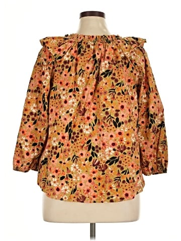 Sonoma Goods for Life 3/4 Sleeve Blouse (view 2)