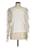 Leith Ivory Long Sleeve Blouse Size M - photo 1