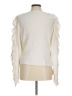 Leith Ivory Long Sleeve Blouse Size M - photo 2