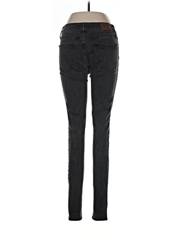 Madewell Taller 8" Skinny Jeans in Black Frost (view 2)