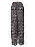 Unbranded Print Black Casual Pants Size XS (estimated) - photo 2