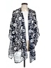 Nina Leonard 100% Polyester Silver Kimono Size L - photo 1