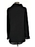 alex & lili Solid Black Long Sleeve Blouse Size S - photo 2