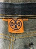 Tory Burch Chevron-herringbone Blue Jeans Size 30 waist - photo 7