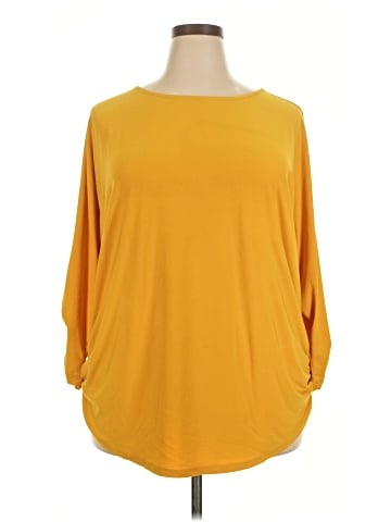 Dennis by Dennis Basso 3/4 Sleeve T-Shirt (view 1)