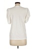 A.L.C. 100% Cotton Ivory Short Sleeve Top Size M - photo 2