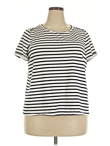 ELOQUII Short Sleeve Top (view 1)