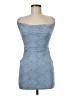 Unbranded Chevron-herringbone Blue Cocktail Dress Size M - photo 1