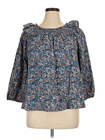 Sonoma Goods for Life 3/4 Sleeve Blouse (view 1)
