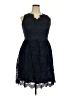 Assorted Brands 100% Polyester Blue Cocktail Dress Size 3XL - photo 1