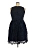 Assorted Brands 100% Polyester Blue Cocktail Dress Size 3XL - photo 2