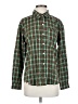 KATIE KIME Tweed Green Long Sleeve Blouse Size S - photo 1