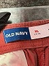 Old Navy 100% Cotton Solid Burgundy Cargo Shorts Size L (kids) - photo 3