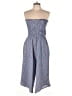 Mimi Chica Hearts Blue Jumpsuit Size L - photo 1
