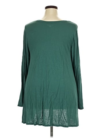 Lane Bryant 3/4 Sleeve T-Shirt (view 2)