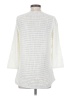 J. McLaughlin 100% Cotton White Pullover Sweater Size S - photo 2