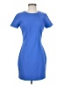 Likely Solid Blue Casual Dress Size 4 - photo 1