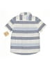Bixby Nomad 100% Cotton Stripes Blue Short Sleeve Button-Down Shirt Size 8 - 10 - photo 2