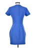 Likely Solid Blue Casual Dress Size 4 - photo 2