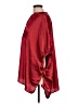 Glam 100% Polyester Red 3/4 Sleeve Blouse Size L - photo 5
