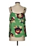 CAbi 100% Polyester Green Sleeveless Blouse Size S - photo 2