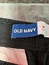 Old Navy 100% Cotton Solid Black Board Shorts Size 14 - photo 3
