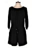 Veronica M. Solid Black Romper Size L - photo 1