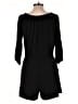 Veronica M. Solid Black Romper Size L - photo 2