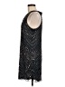 Parker 100% Silk Stars Black Cocktail Dress Size M - photo 5