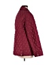 L.L.Bean Argyle Burgundy Coat Size M - photo 2