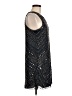 Parker 100% Silk Stars Black Cocktail Dress Size M - photo 4