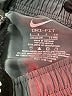 Nike 100% Polyester Solid Gray Athletic Shorts Size 5 - photo 3