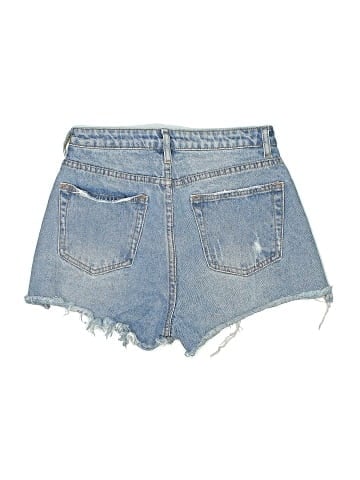 Signature 8 Denim Shorts (view 2)