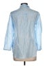 Persifor Stars Blue Long Sleeve Blouse Size L - photo 2