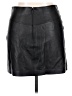 Intermix 100% Polyester Black Faux Leather Skirt Size 14 - photo 2