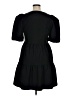 Jade 100% Polyester Solid Black Casual Dress Size XL - photo 2